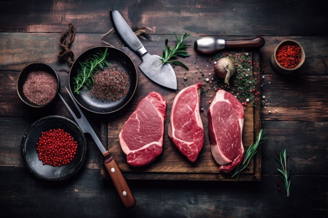Frozen foods, imported meat